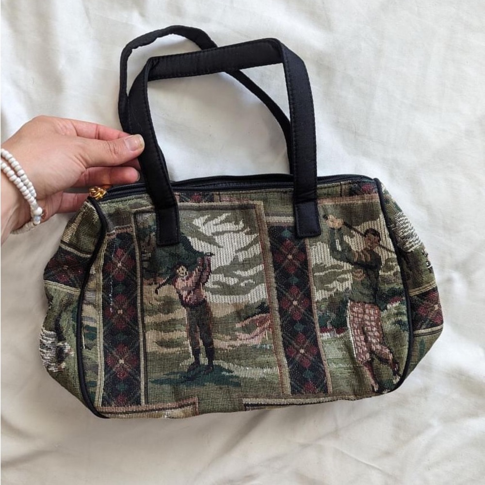 Tapestry bag, golf